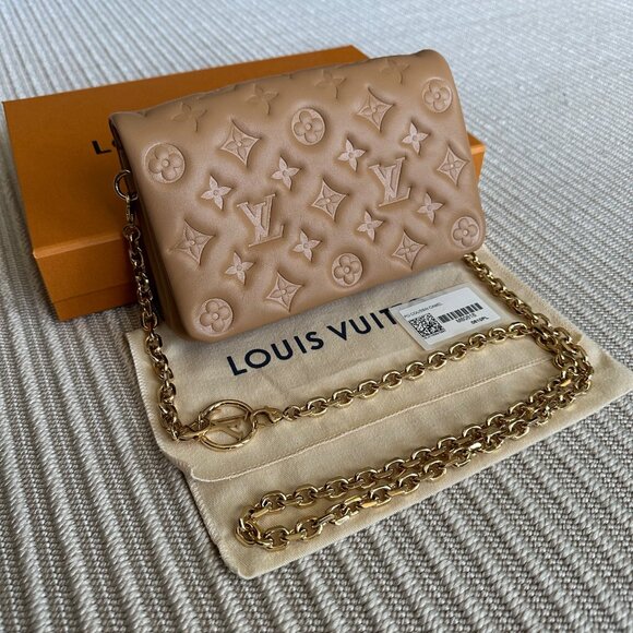 Louis Vuitton Camel Pochette Coussin Shoulder Bag - Picture 2 of 12